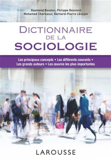 Front cover_Dictionnaire de la sociologie