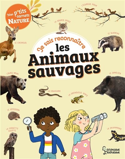 Front cover_Je sais reconnaître les animaux sauvages