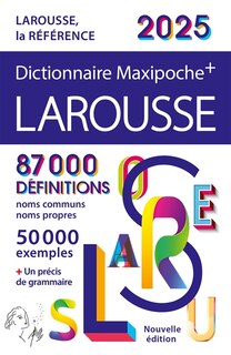 Front cover_Dictionnaire Larousse maxipoche + 2025
