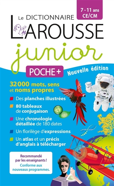 Couverture_LAROUSSE JUNIOR POCHE PLUS