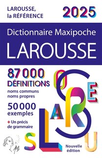 Front cover_Dictionnaire Larousse maxipoche 2025