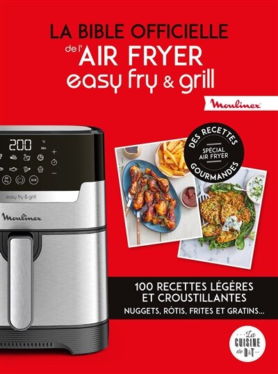 Front cover_La bible officielle de l'Air Fryer, easy fry & grill