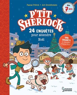 Front cover_24 enquêtes pour attendre Noël : une enquête à résoudre par jour !