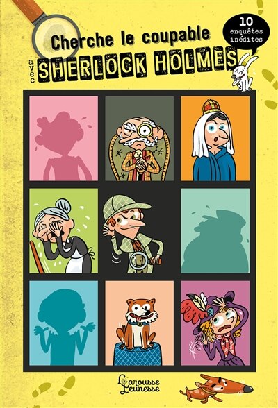 Front cover_Cherche le coupable avec Sherlock Holmes