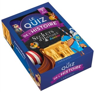 Front cover_Le Quiz de l'Histoire : Secrets d'Histoire junior