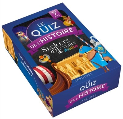 Front cover_Le Quiz de l'Histoire : Secrets d'Histoire junior