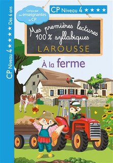 Couverture_A la ferme : CP niveau 4