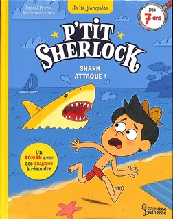 Front cover_P'TIT SHERLOCK SHARK ATTAQUE