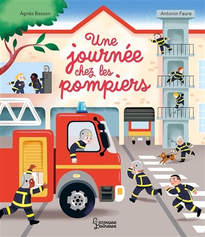 Couverture_Une journée chez les pompiers