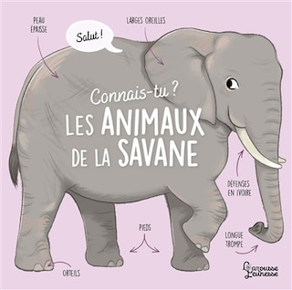 Couverture_Connais-tu les animaux de la savane ?