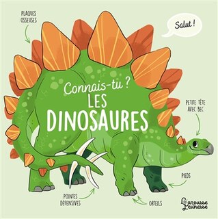 Front cover_Connais-tu les dinosaures ?