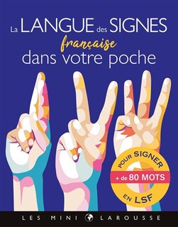 Front cover_La langue des signes française dans votre poche : + de 80 mots pour signer en LSF