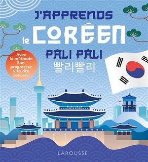 Front cover_J'apprends le coréen pali pali : avec la méthode Sun, progressez vite vite (pali pali !)