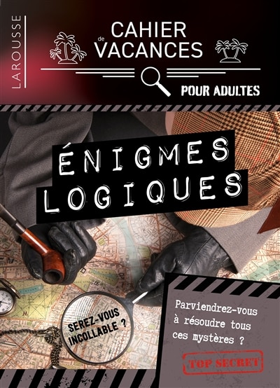 Front cover_Enigmes logiques, top secret