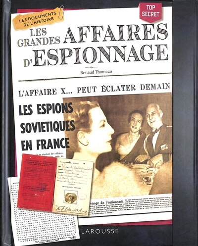 Front cover_Les grandes affaires d'espionnage