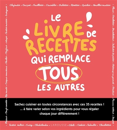 Front cover_Le livre de recettes qui remplace les autres