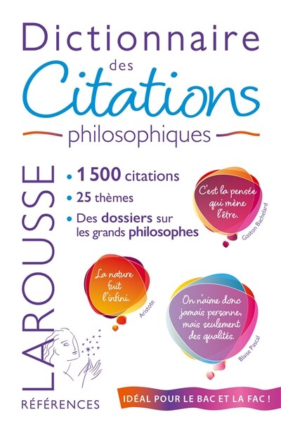 Couverture_Dictionnaire des citations philosophiques