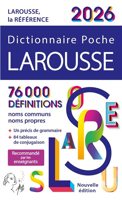 Front cover_Dictionnaire Larousse poche 2026