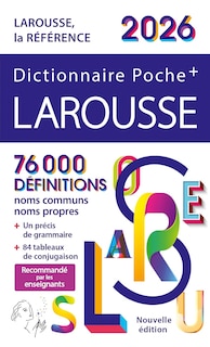 Front cover_DICTIONNAIRE LAROUSSE POCHE PLUS 2026