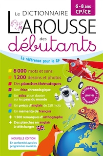 Front cover_Le dictionnaire Larousse des débutants, 6-8 ans, CP-CE