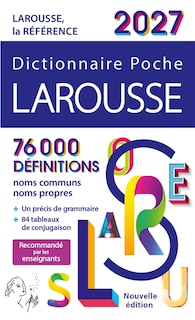 Couverture_Dictionnaire Larousse poche 2027