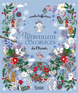 Front cover_Merveilleux coloriages : C'est l'hiver