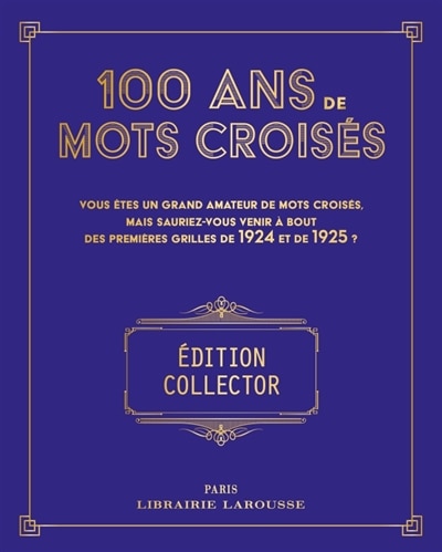 Front cover_100 ans de Mots Croisés