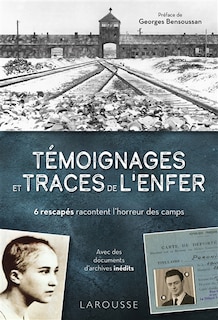 Couverture_Témoignages et traces de l'enfer