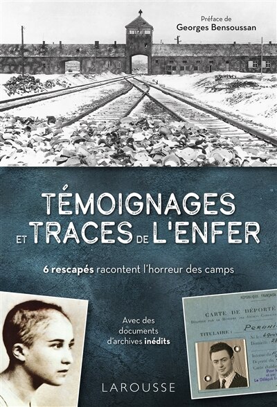 Couverture_Témoignages et traces de l'enfer