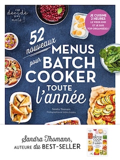 Front cover_52 nouveaux menus pour batch cooker toute l'année