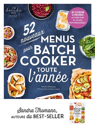 Front cover_52 nouveaux menus pour batch cooker toute l'année