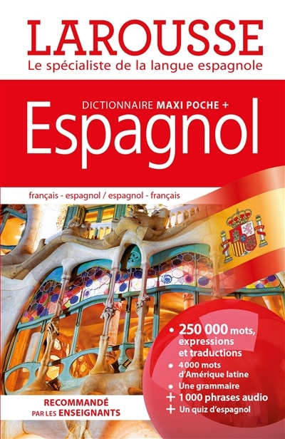 Front cover_Dictionnaire maxipoche + espagnol