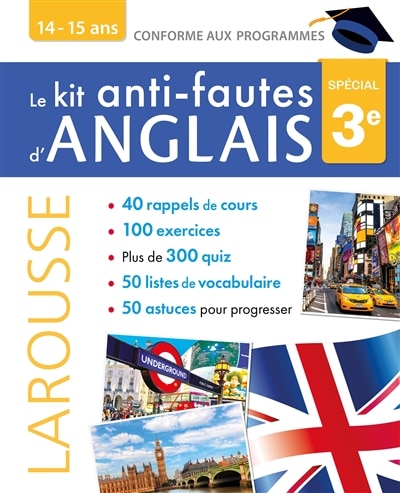 Front cover_Le kit anti-fautes d'anglais, spécial 3e