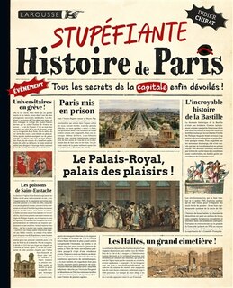 Front cover_Stup&eacute;fiante histoire de Paris