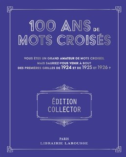 Couverture_100 ans de Mots croisés