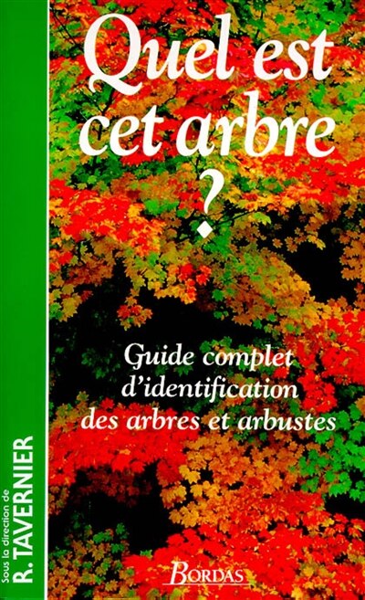 Front cover_Quel est cet arbre ?