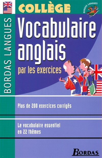 Couverture_Vocabulaire anglais par les exercices