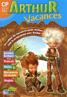 Front cover_Arthur vacances CP vers le CE1, 6-7 ans