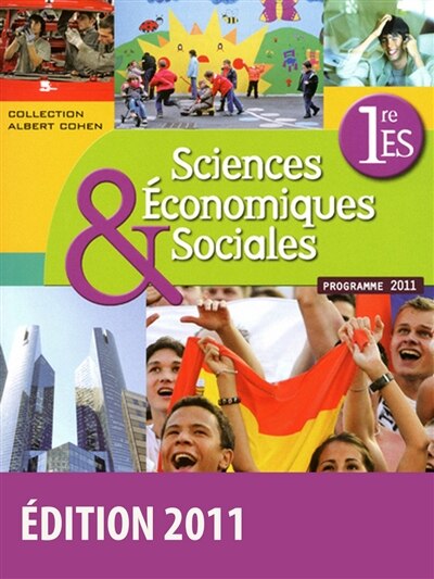 Front cover_Sciences économiques & sociales, 1re ES