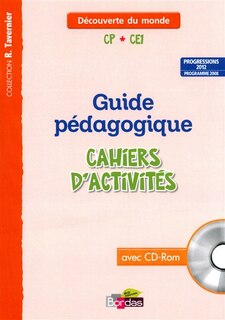 Front cover_Découverte du monde, CP-CE1, progressions 2012, programme 2008