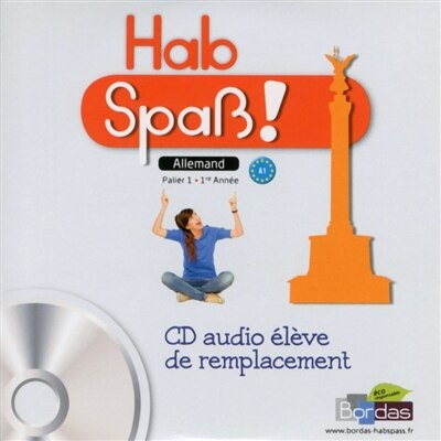 Front cover_Hab Spass ! allemand palier 1, 1re année