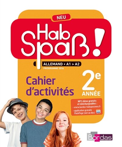 Front cover_Hab Spass ! Neu, allemand LV2, A1-A2, 4e, cycle 4