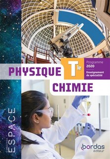Front cover_Physique chimie terminale, enseignement de spécialité