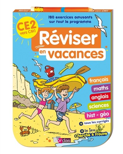 Front cover_Réviser en vacances