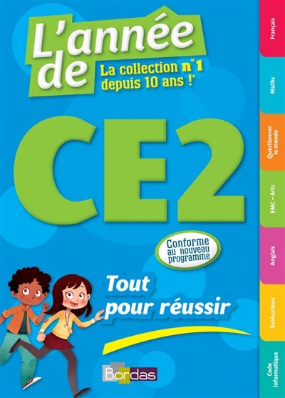 Couverture_L' ann&eacute;e de CE2