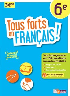 Front cover_Tous forts en français ! 6e
