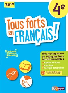 Front cover_Tous forts en français ! 4e