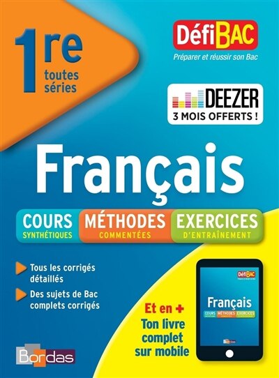 Couverture_Français, 1re toutes séries