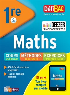 Front cover_Maths, 1re S