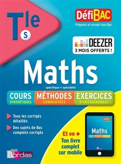 Front cover_Maths spécifique + spécialité, terminale S